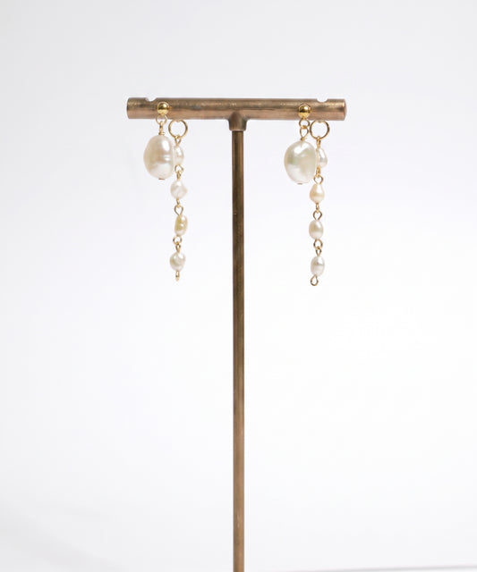 Pearl Cascade Earrings