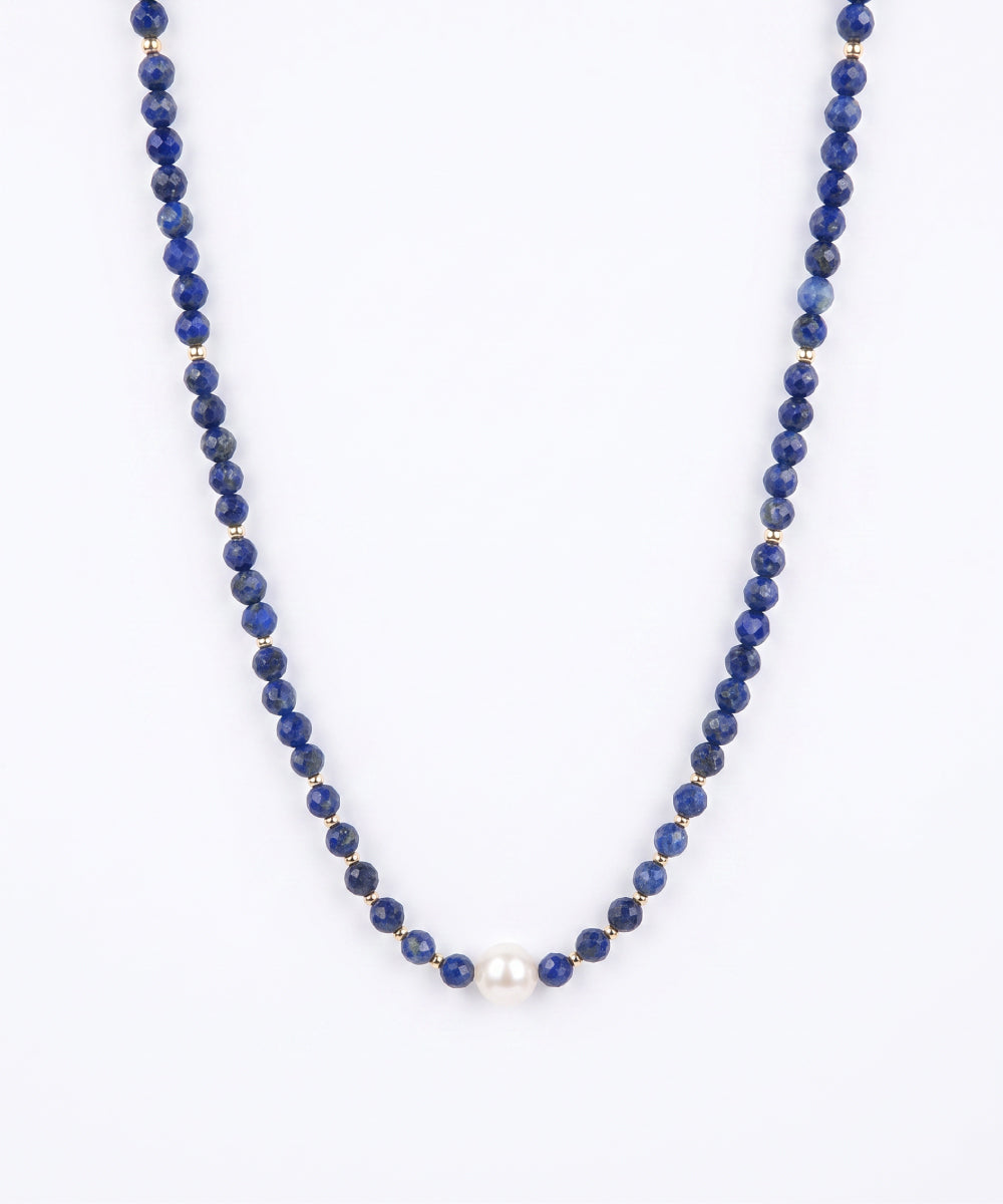 Celestial Grace Lapis Lazuli Necklace