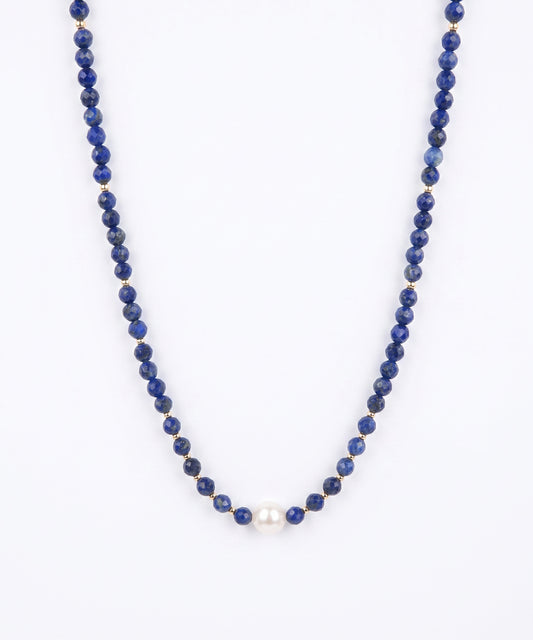 Celestial Grace Lapis Lazuli Necklace