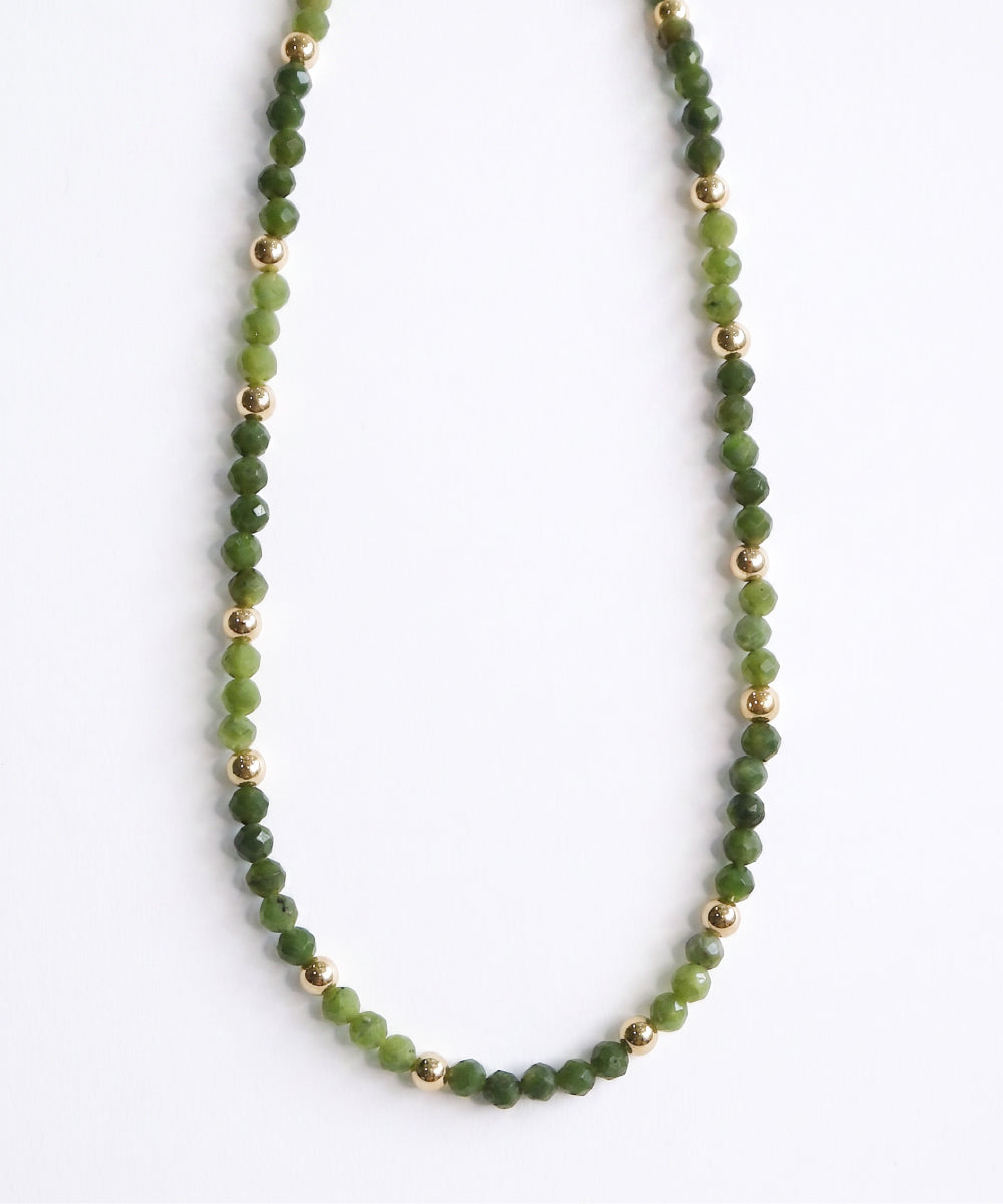 Whispers of Jade Necklace