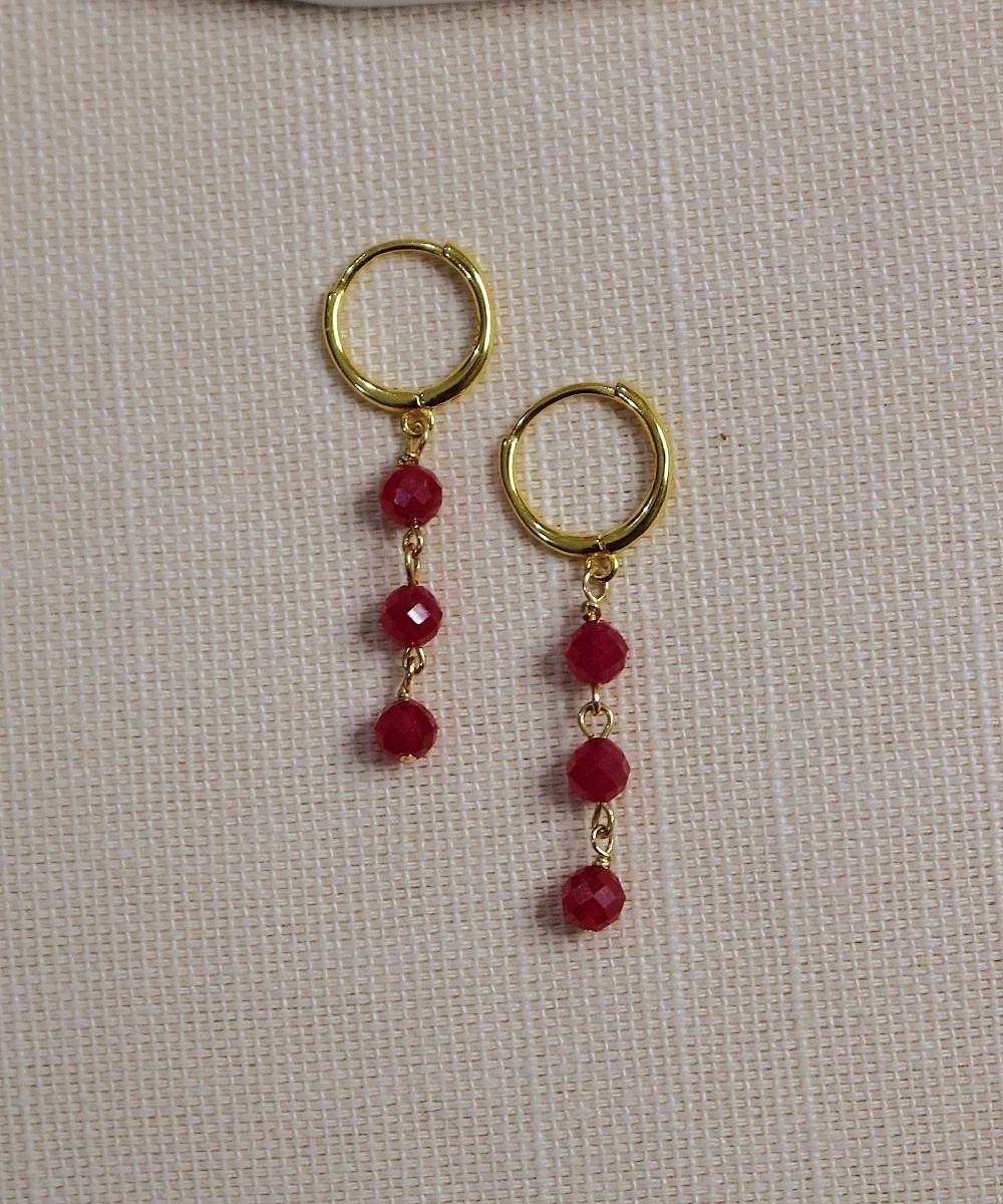Passion Trio Ruby Hoops