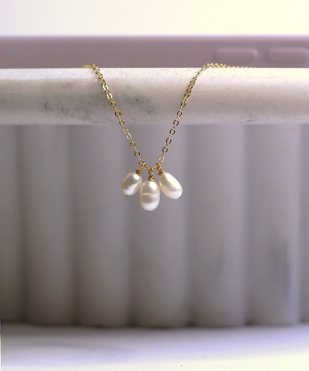 Pearl Trio Necklace