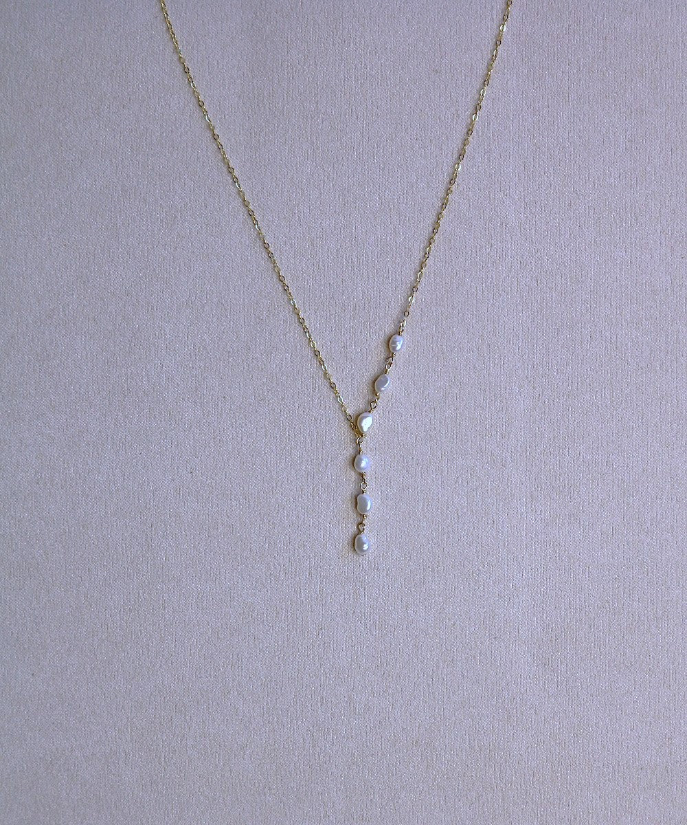 Pearl Cascade Necklace