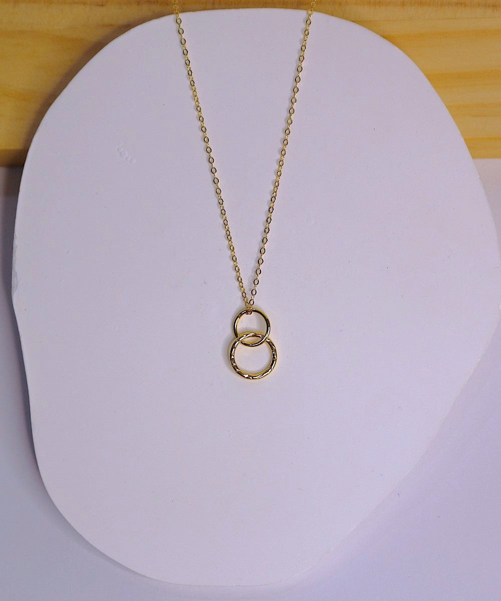 Interlinked Gold Necklace