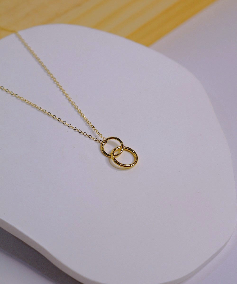 Interlinked Gold Necklace