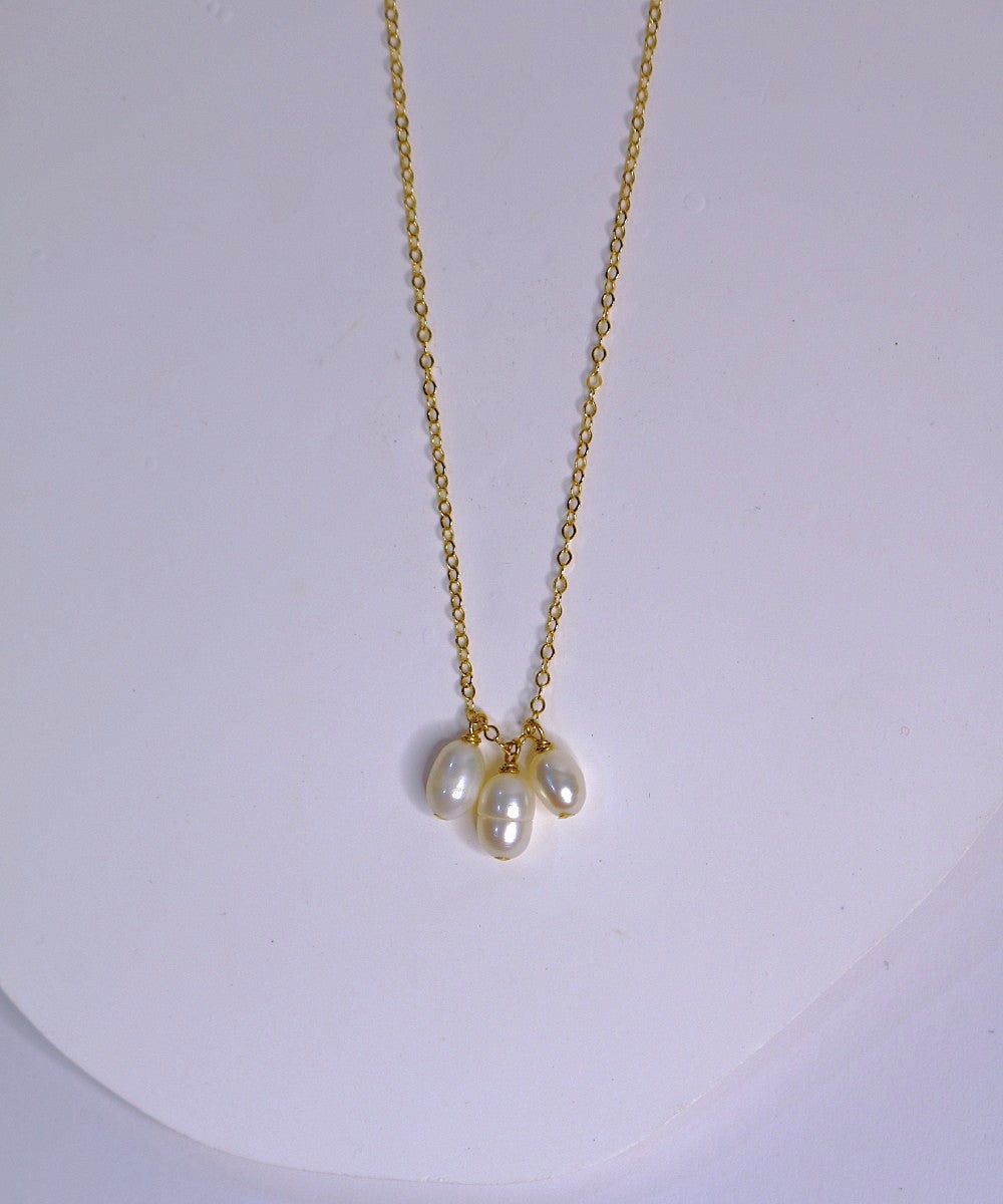 Pearl Trio Necklace