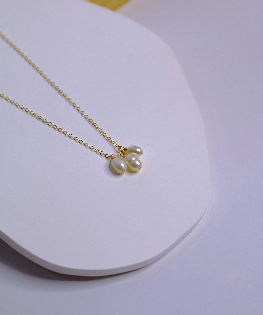 Pearl Trio Necklace
