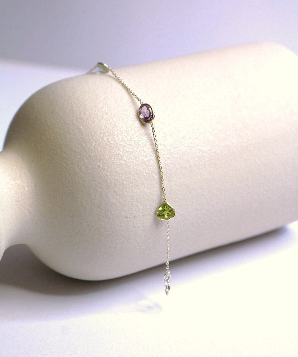Gemstone Mosaic Bracelet