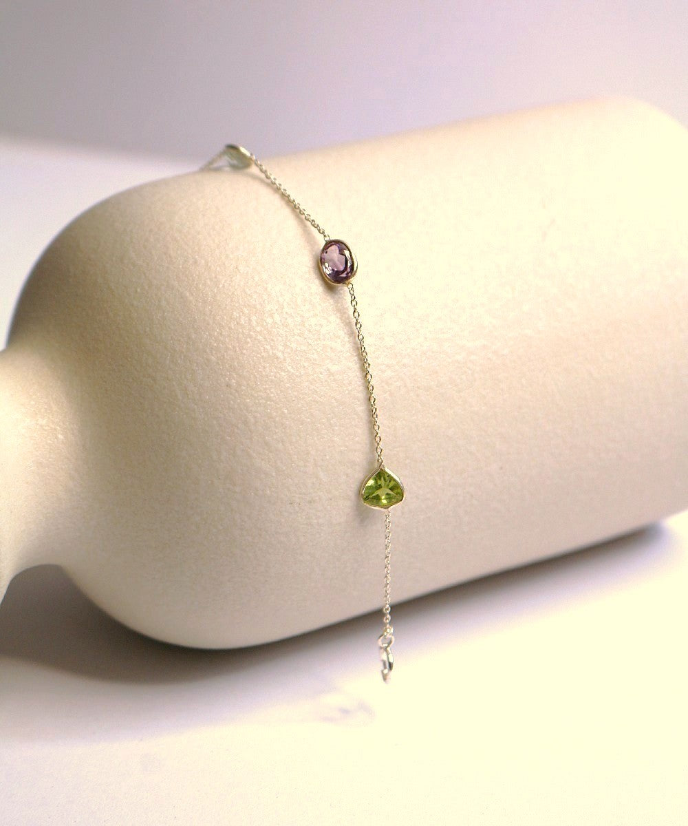 Gemstone Mosaic Bracelet