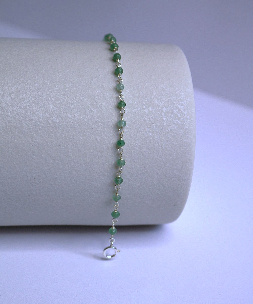 Aventurine Woven Bracelet