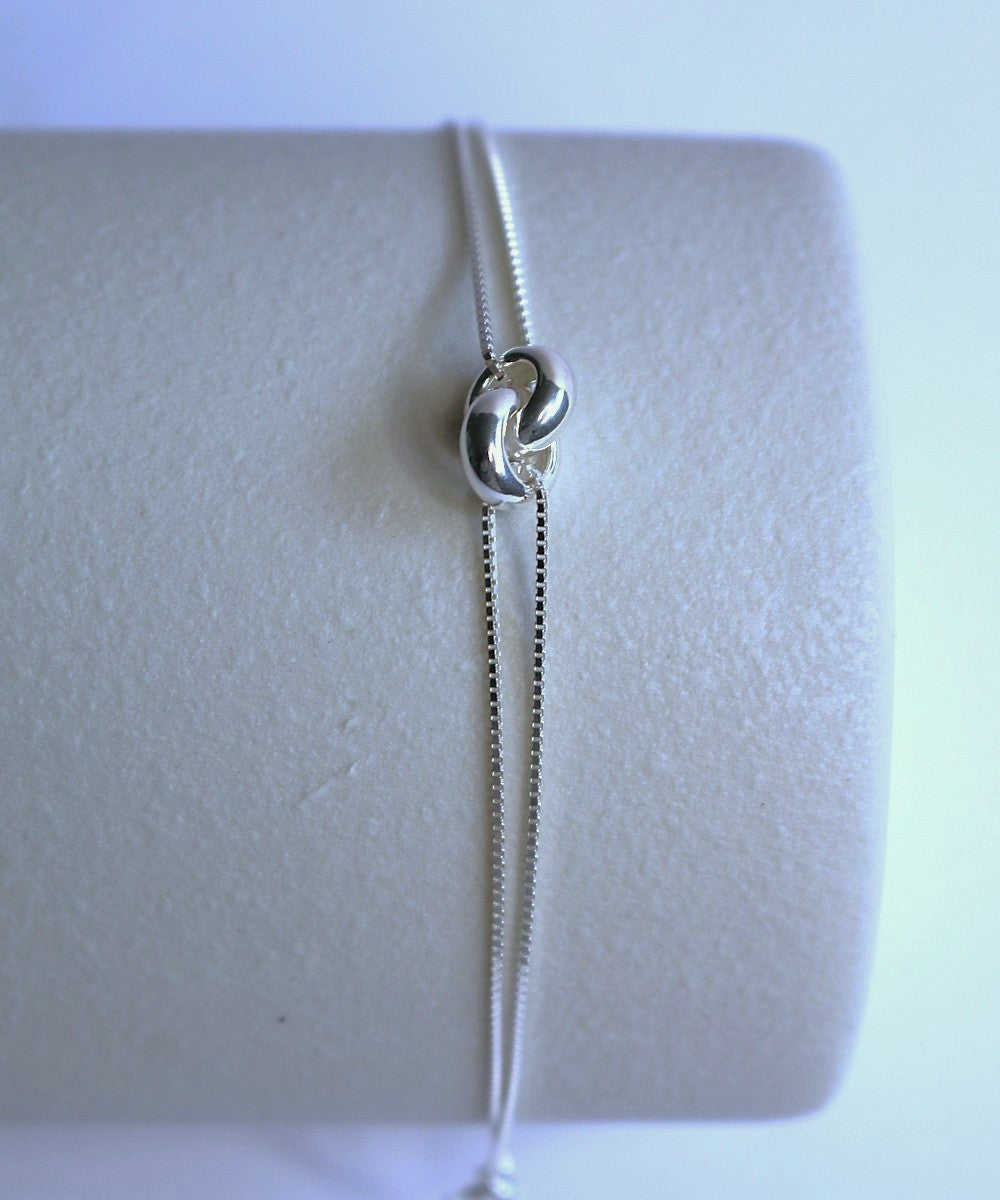 Interlinked Silver Bracelet