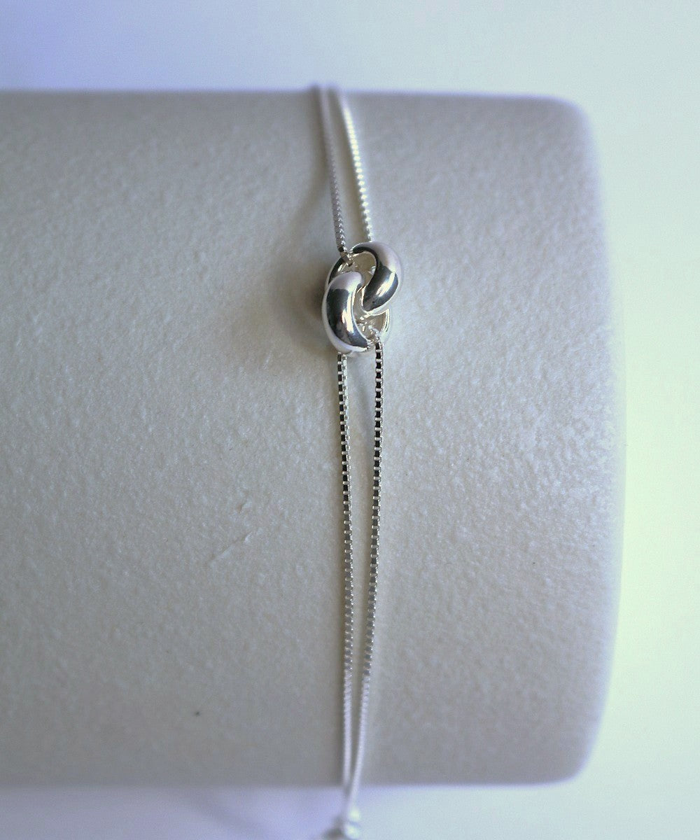 Interlinked Silver Bracelet