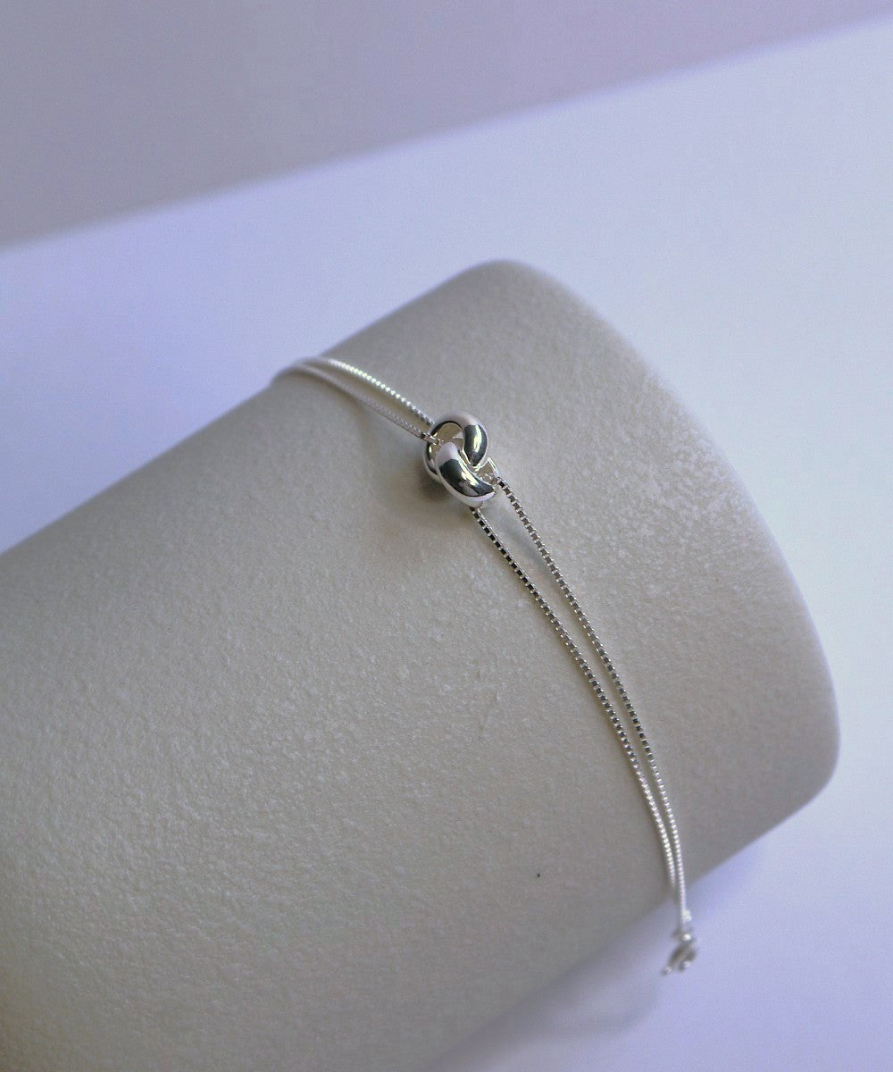 Interlinked Silver Bracelet