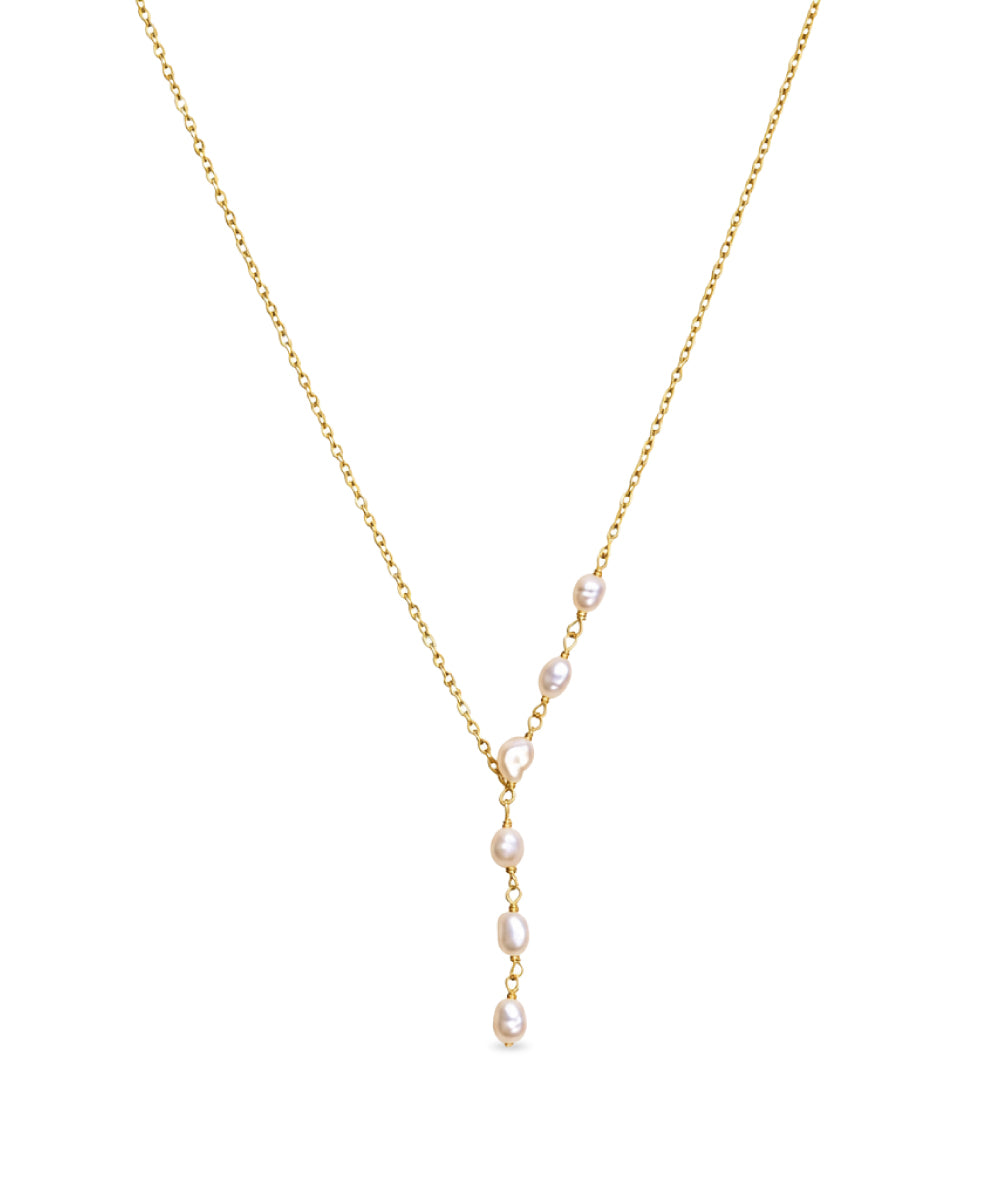 Pearl Cascade Necklace