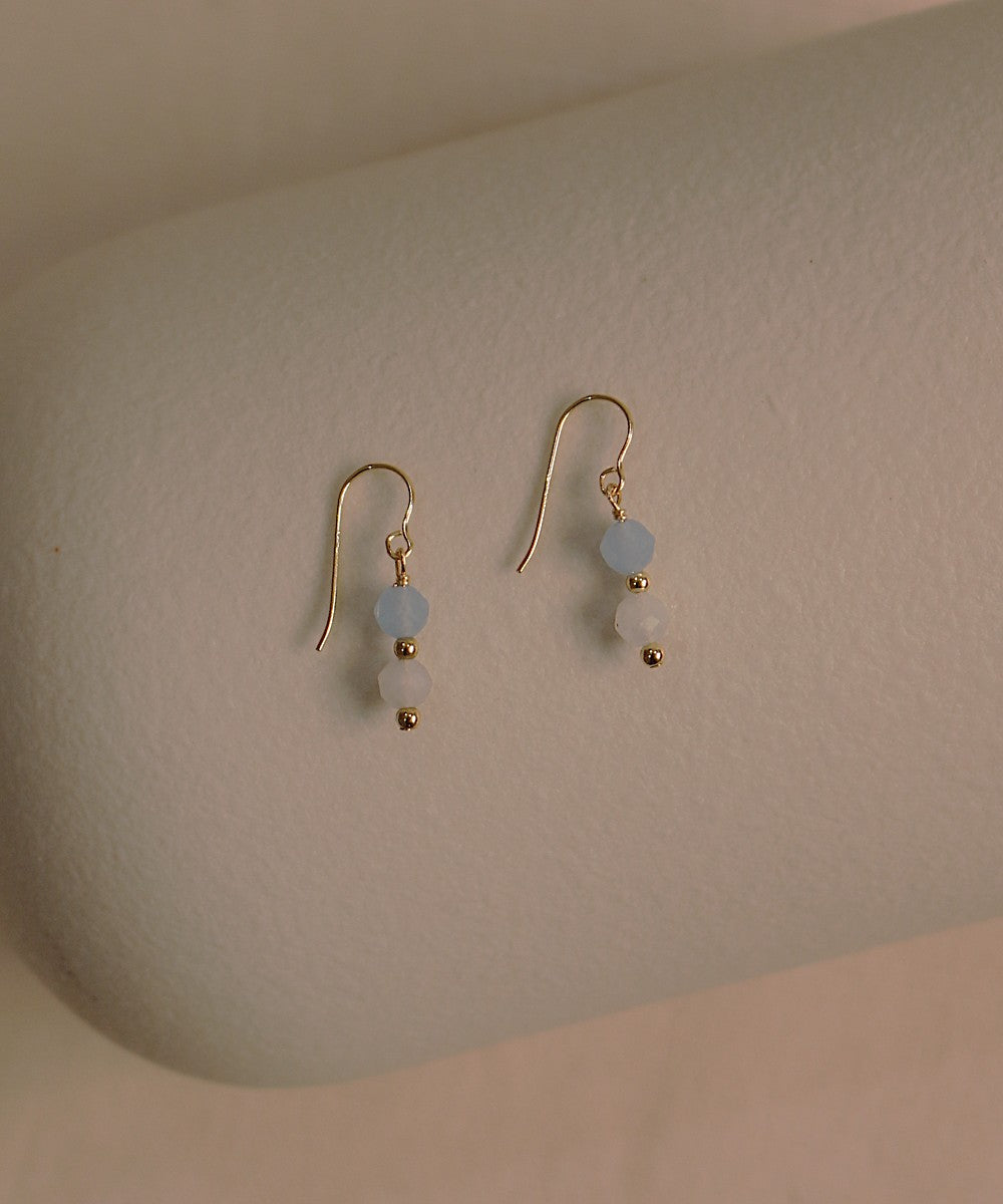 Serene Whisper Aquamarine Earrings