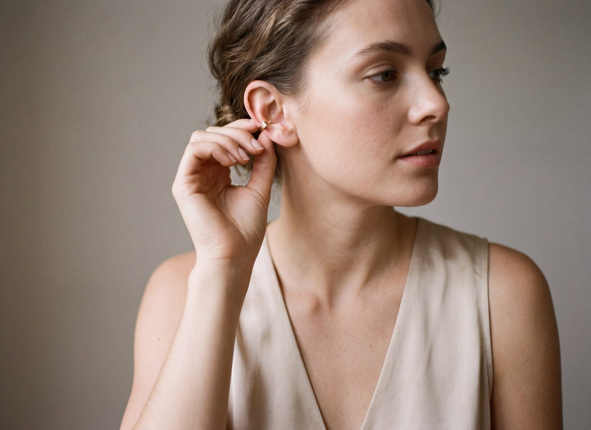 Rose Gold Serenity Ear Cuff