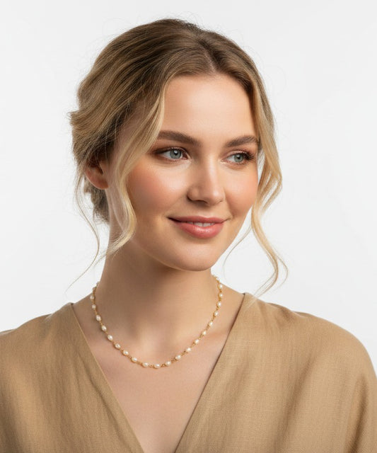 Pearl Woven Necklace