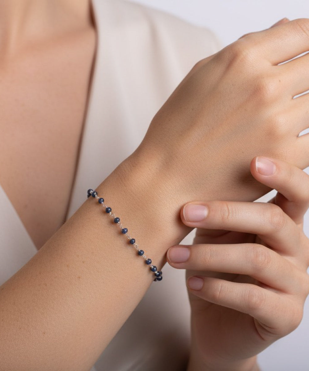 Kyanite Woven Bracelet