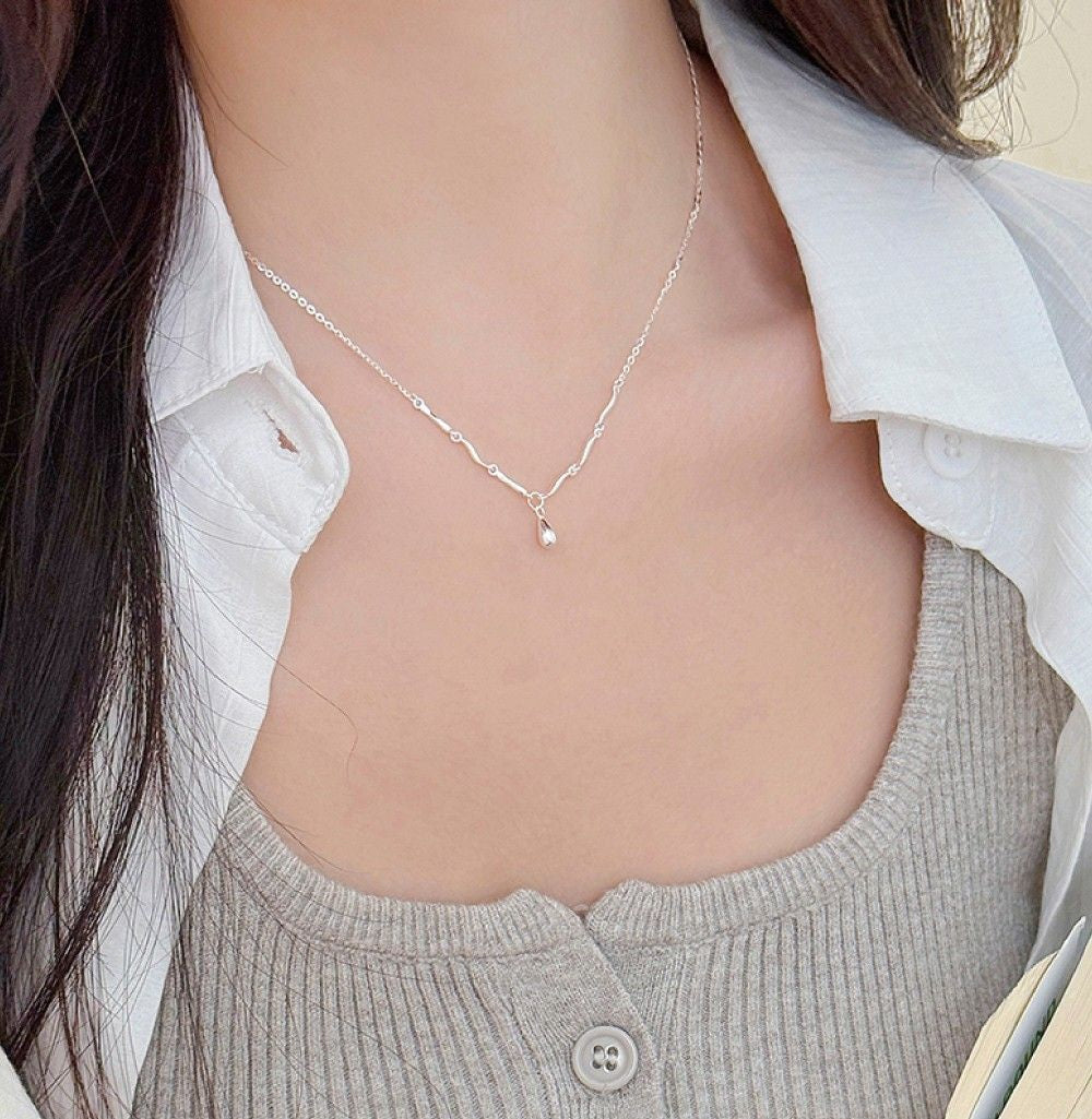 Regalia Silver Necklace