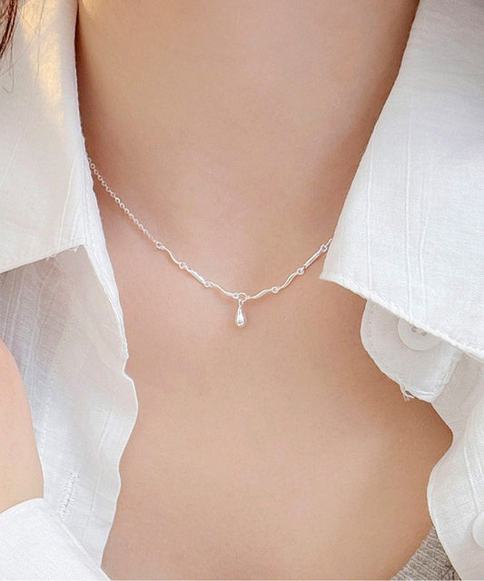 Regalia Silver Necklace