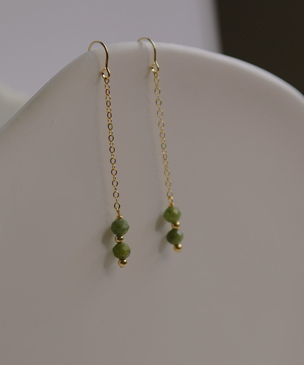 Jade Cascade Earrings