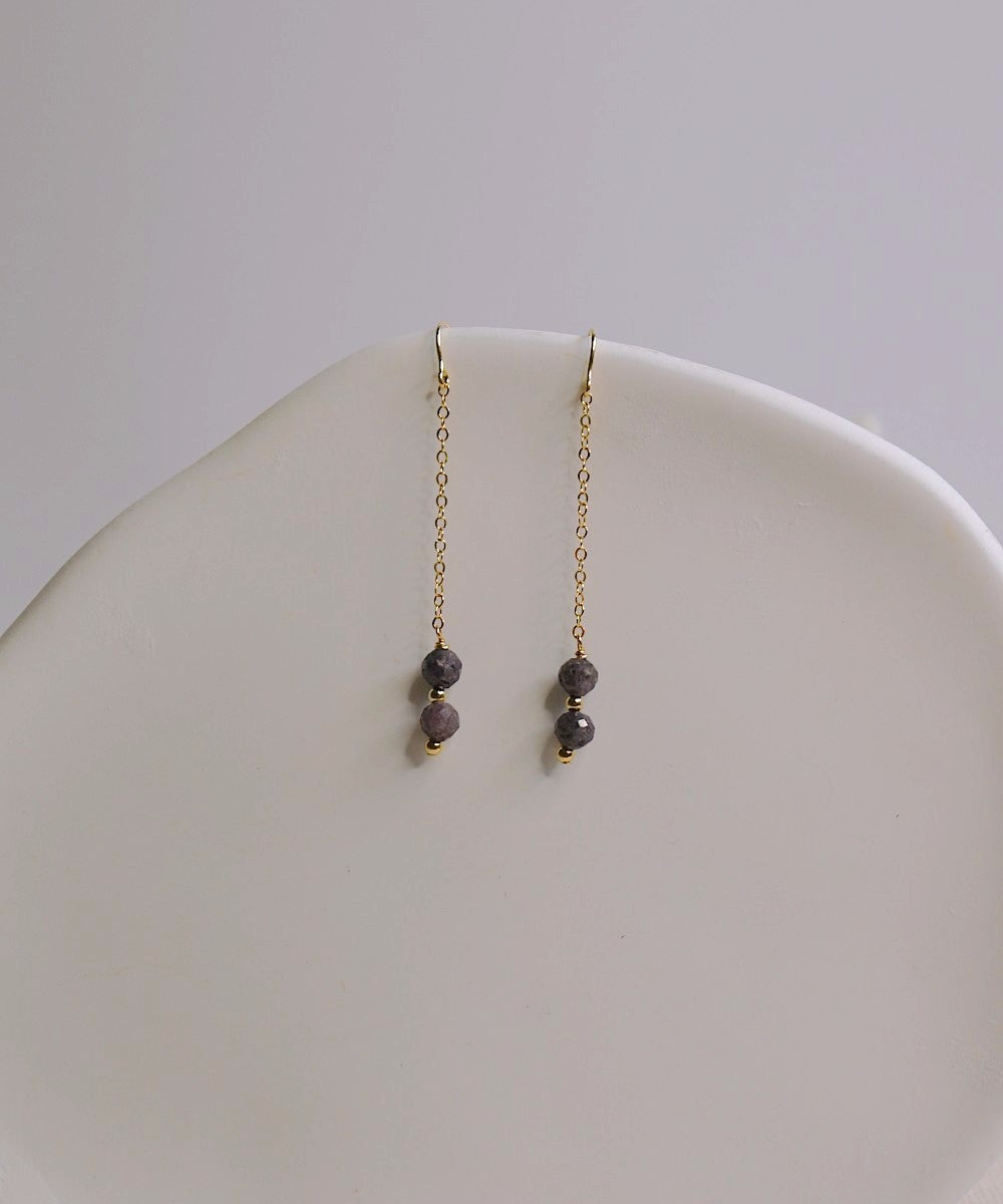 Sapphire Cascade Earrings