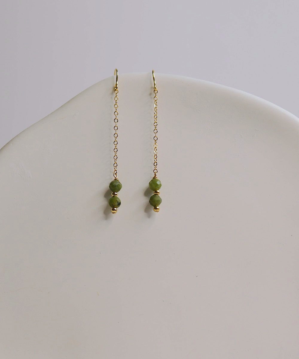 Jade Cascade Earrings