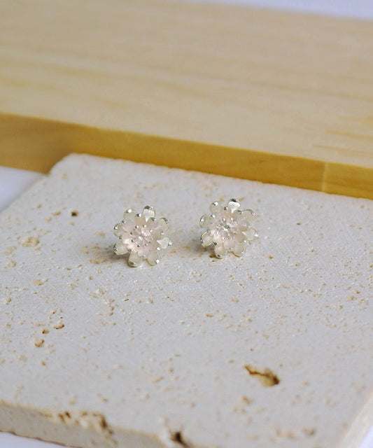 Lotus Grace Silver Studs