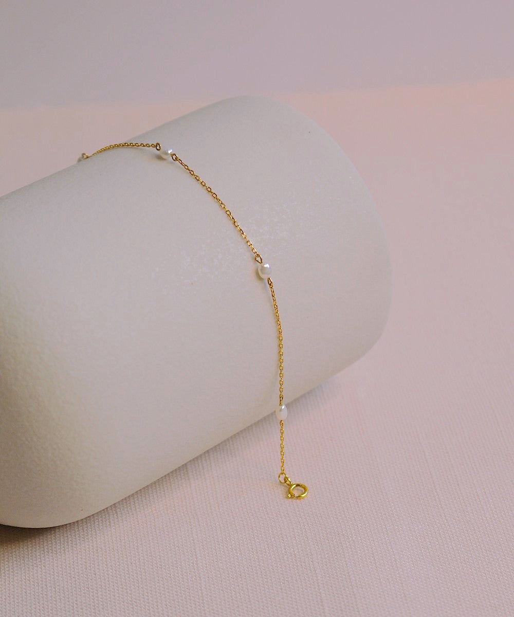 Elysian Pearl Chain Bracelet