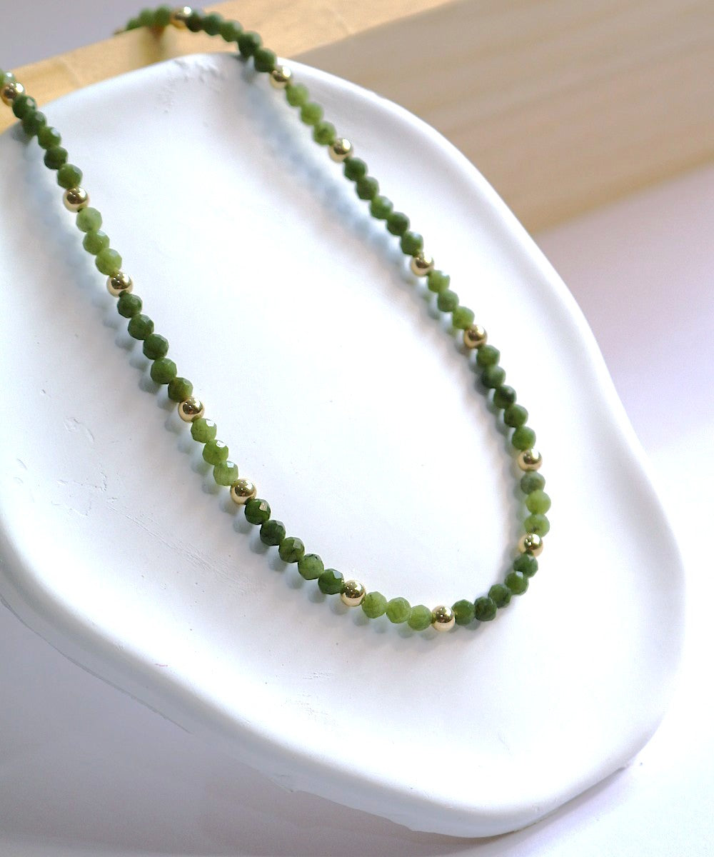 Whispers of Jade Necklace