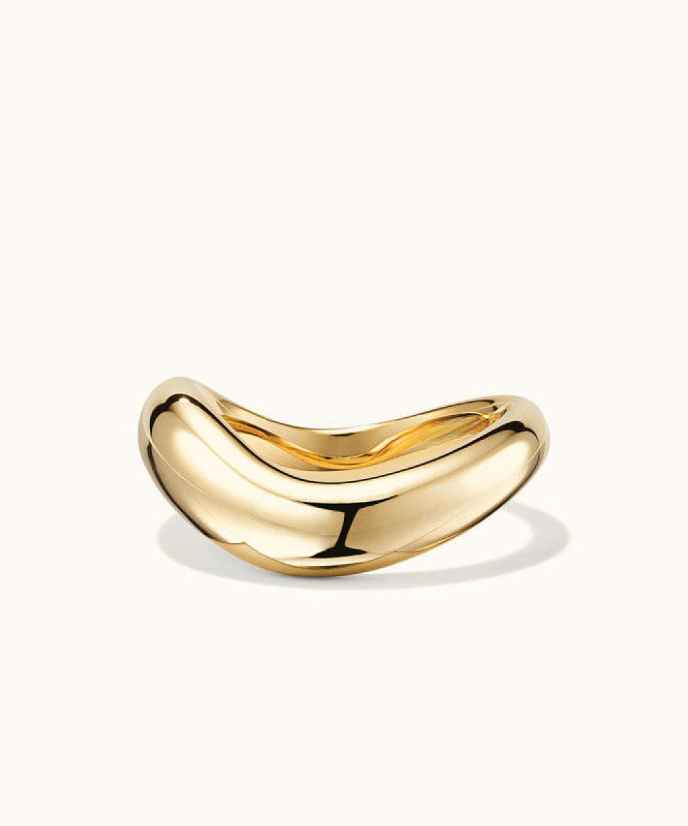 Soul Wave Gold Ring