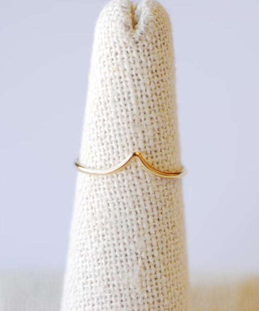 Vela V Ring – 14K Gold Filled