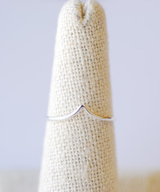 Vela V Ring – Sterling Silver