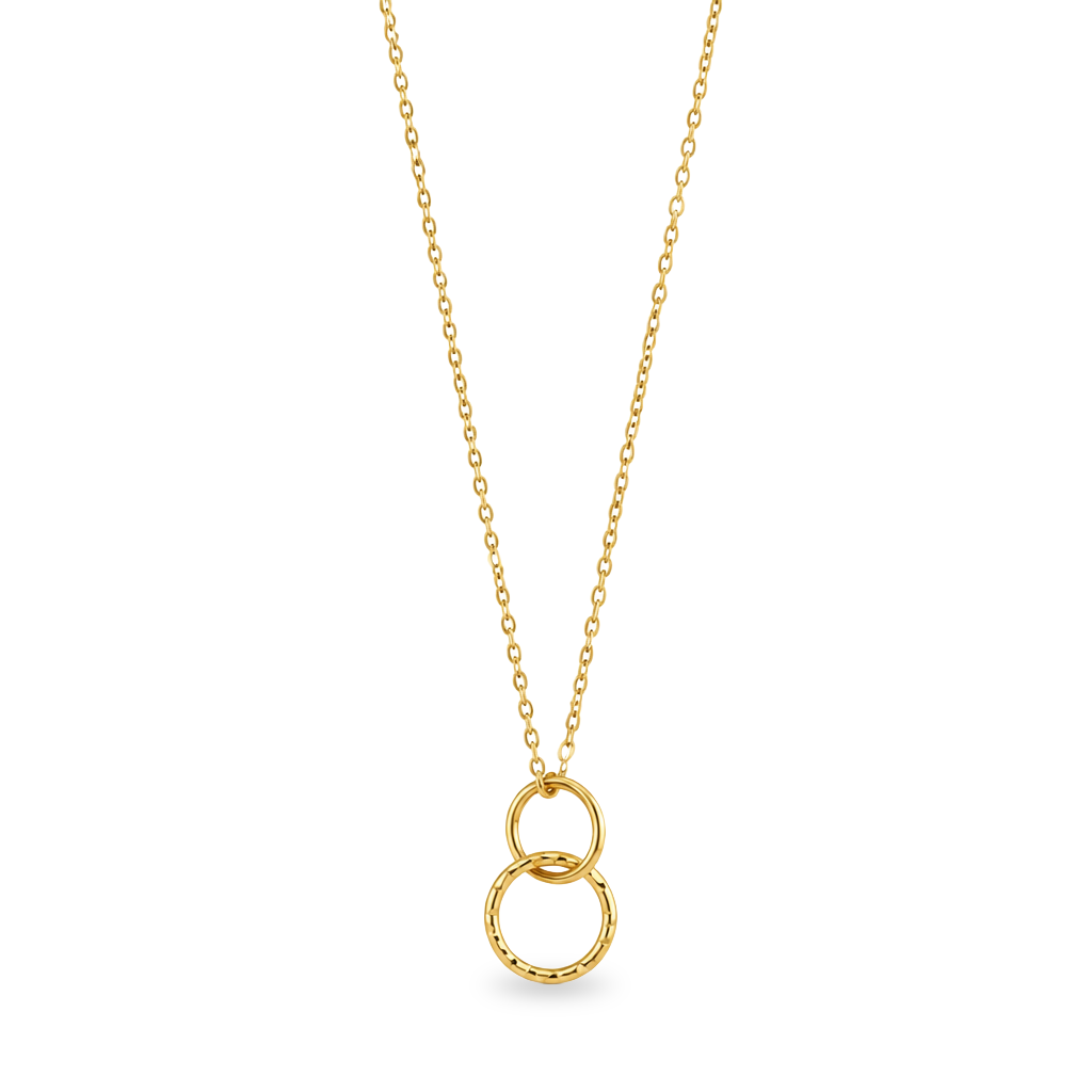 Interlinked Gold Necklace